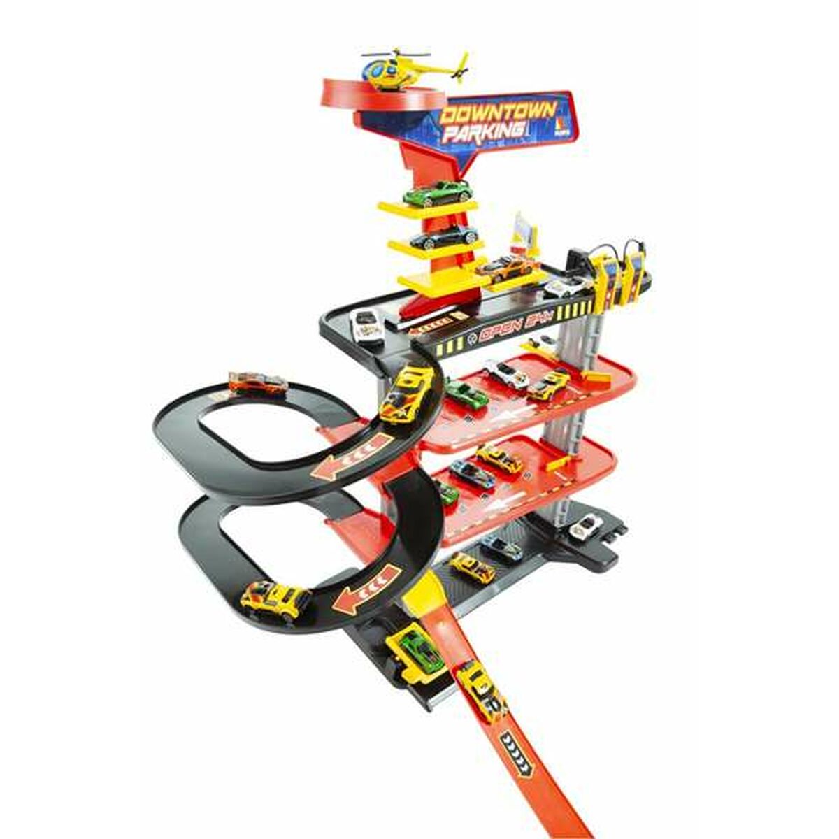 Car park with Cars Moltó