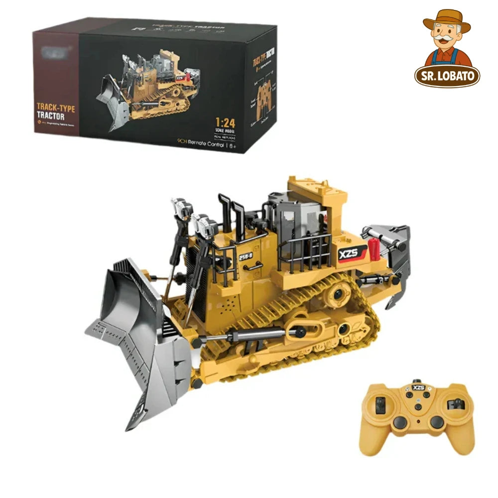 Bulldozer RC Infantil com Controlo Remoto