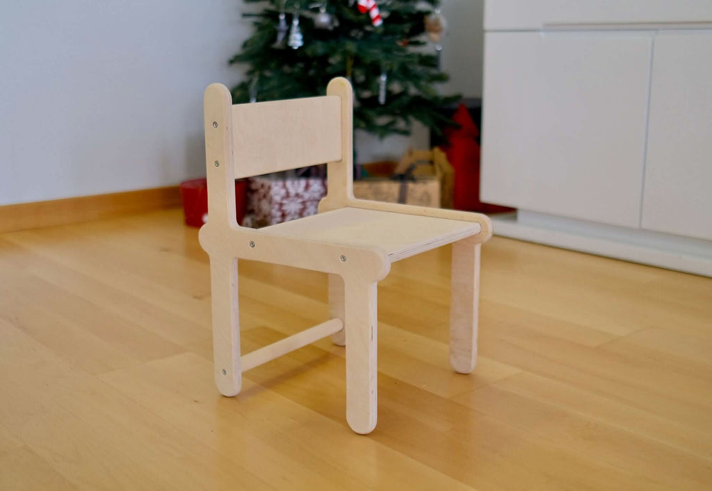 Conjunto Dobrável Montessori com Mesa e Cadeira Portátil