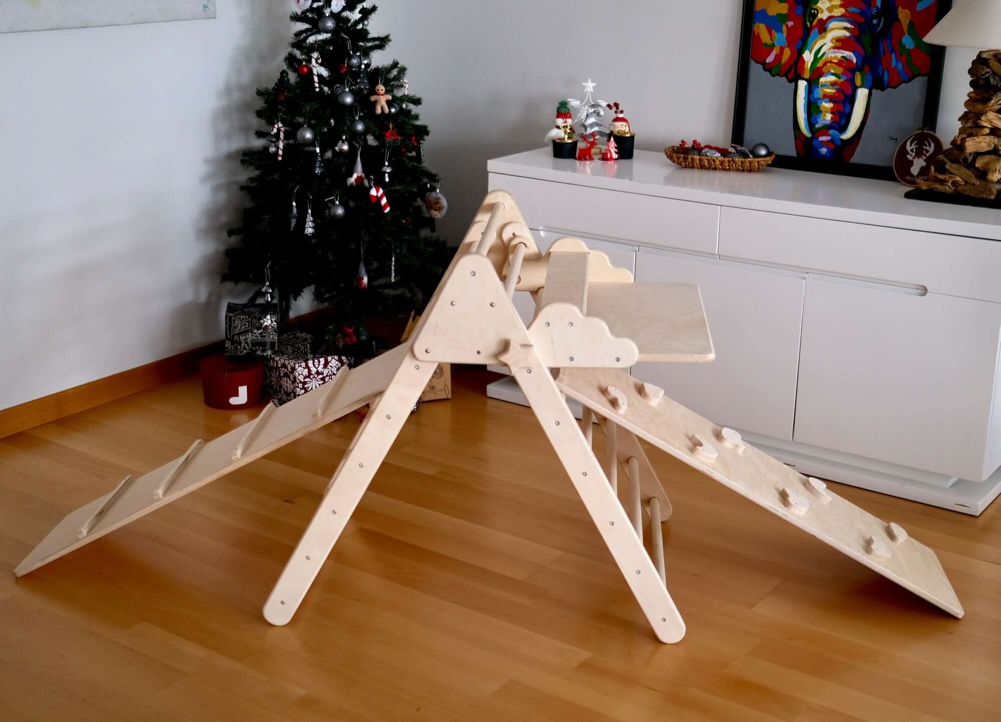 Conjunto Dobrável Montessori com Mesa e Cadeira Portátil