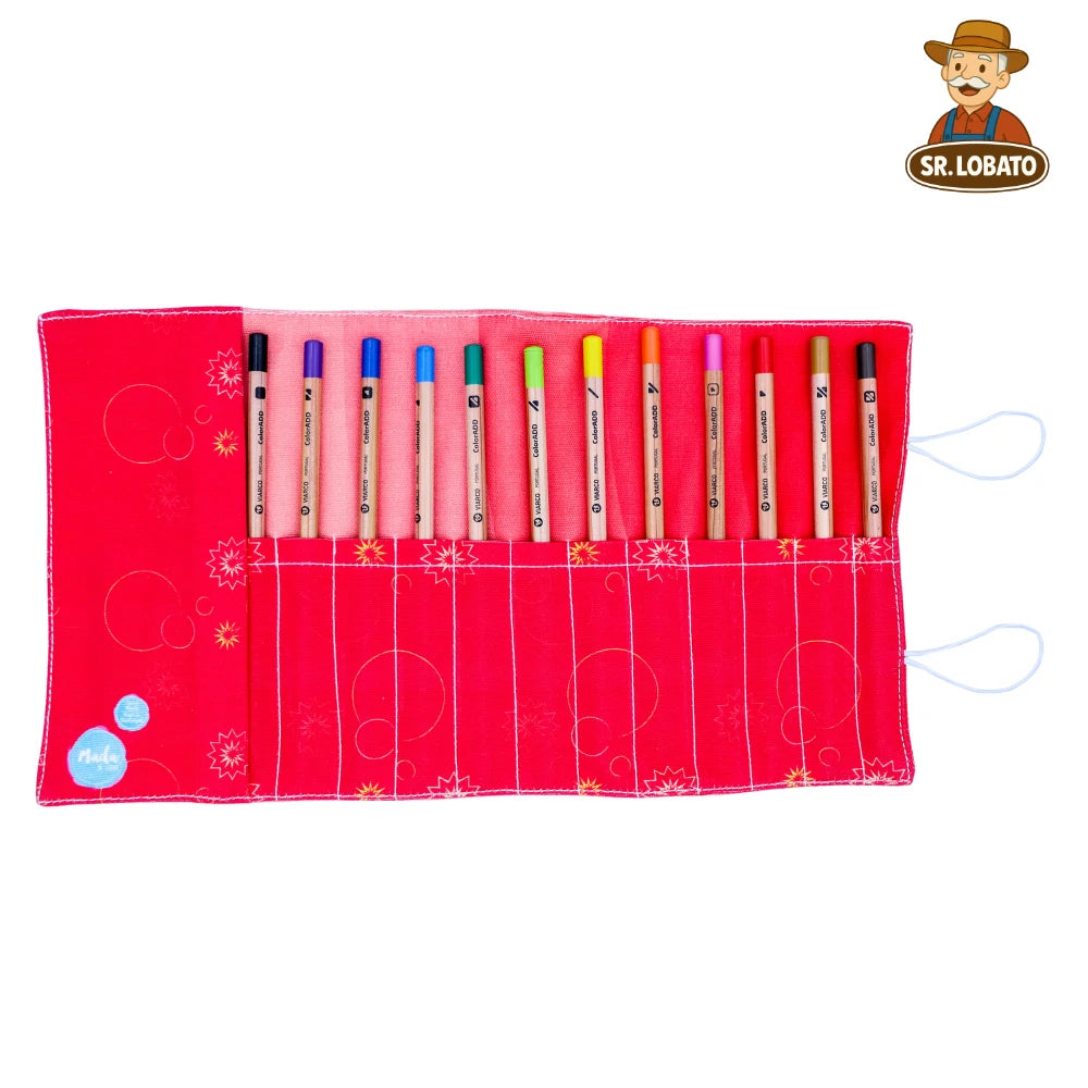 Estojo de Lápis Jaipur – Versão Longa com 12 Lápis Viarco
