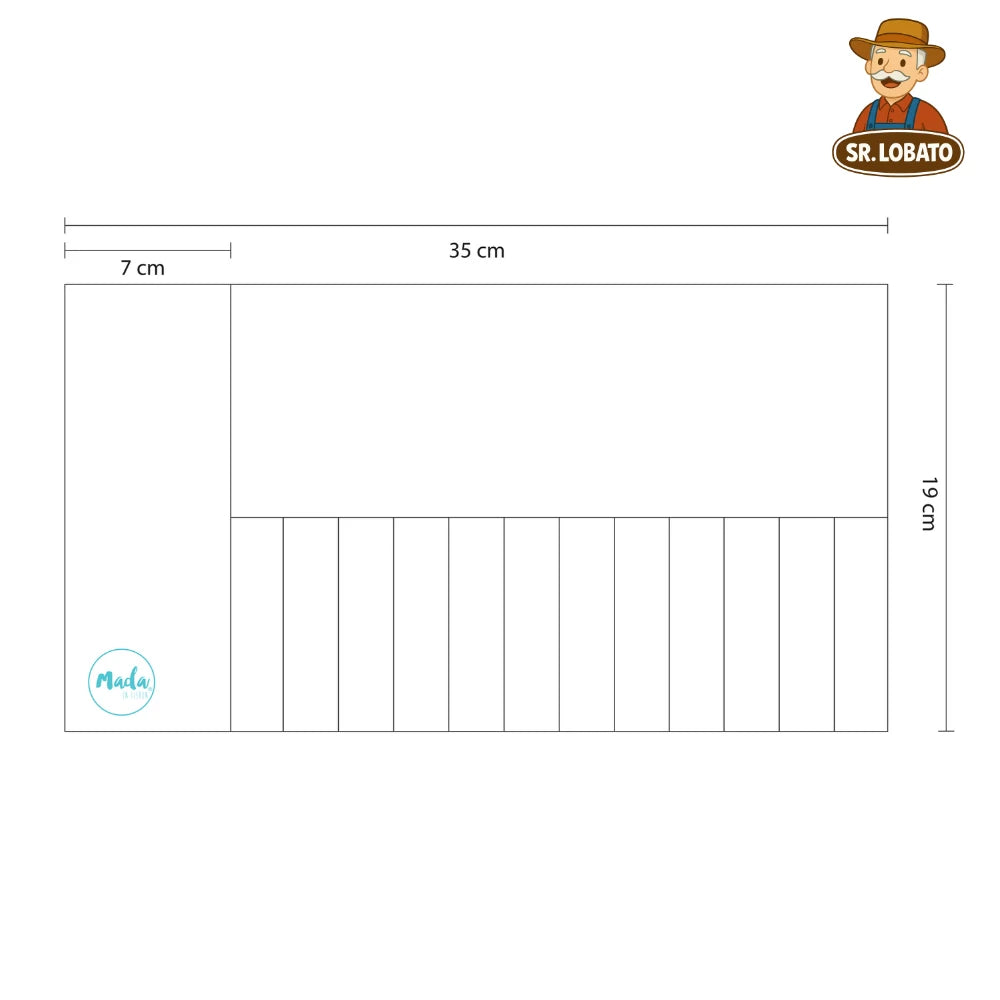 Estojo de Lápis Jaipur – Versão Longa com 12 Lápis Viarco