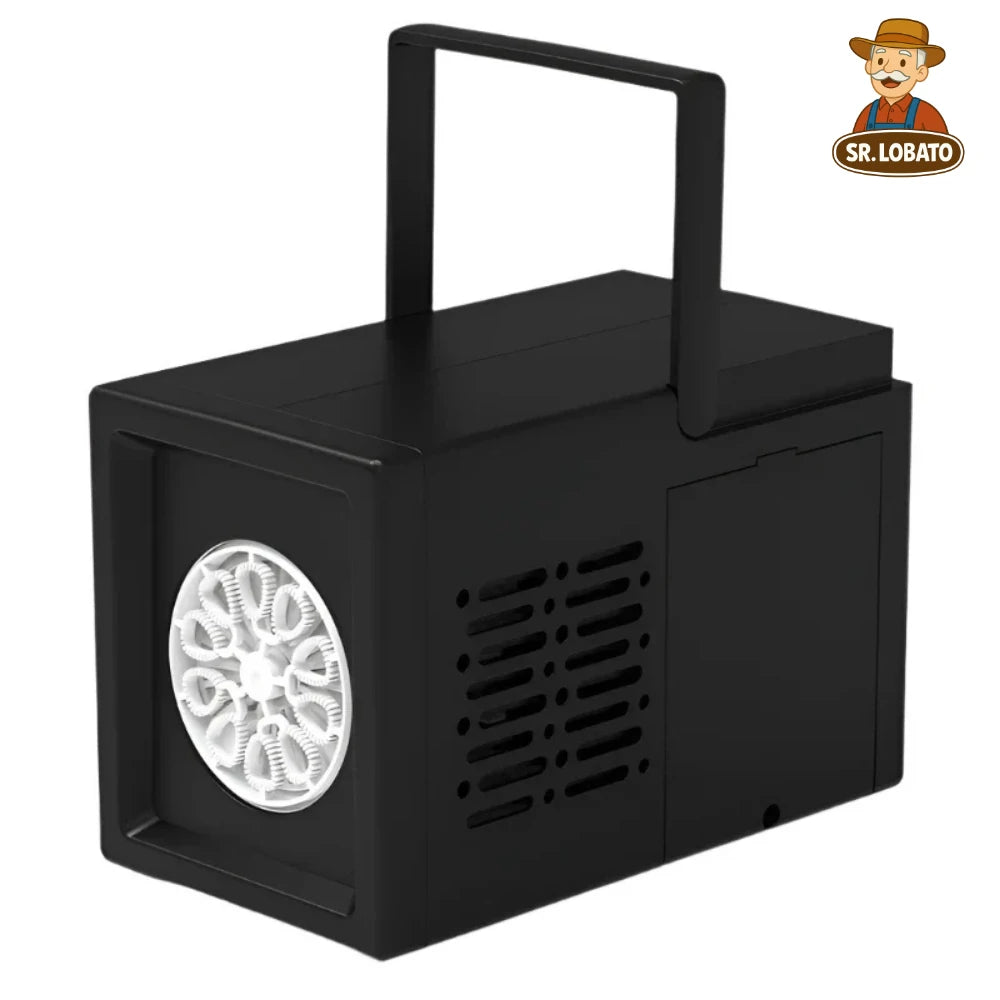 Máquina de Bolhas Manual Infantil – Preto