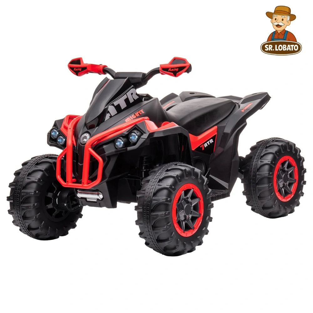 Moto Elétrica Infantil 12V Tipo ATV – Vermelho